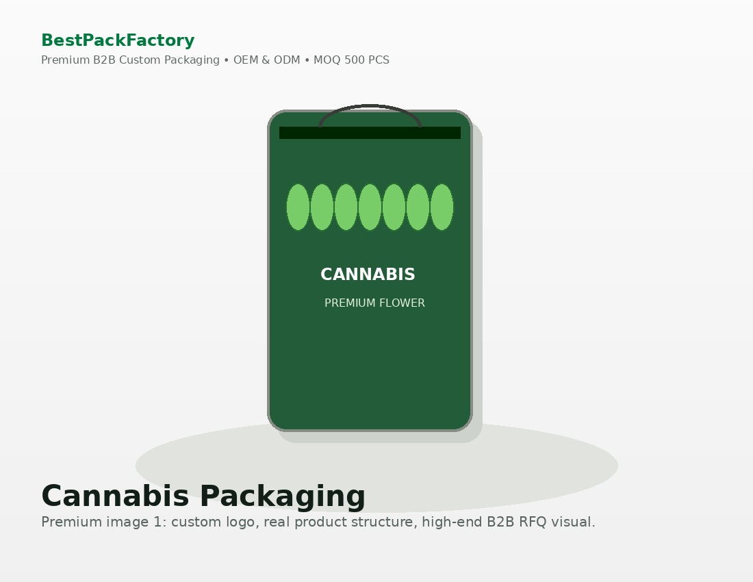 Child Resistant Cannabis Pouches manufacturer MOQ 500 PCS