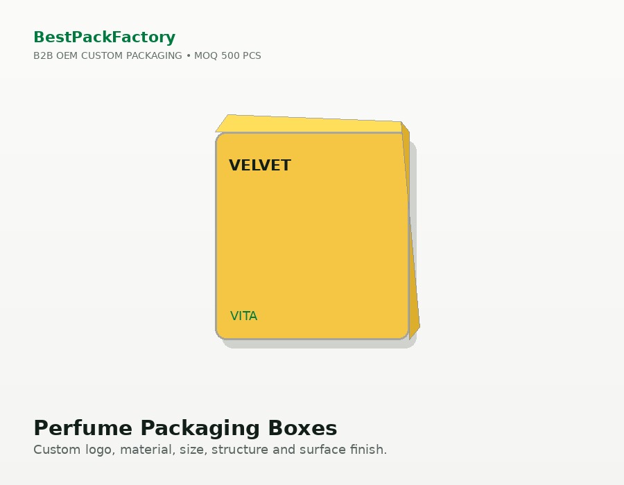 Perfume Packaging Boxes manufacturer MOQ 500 PCS