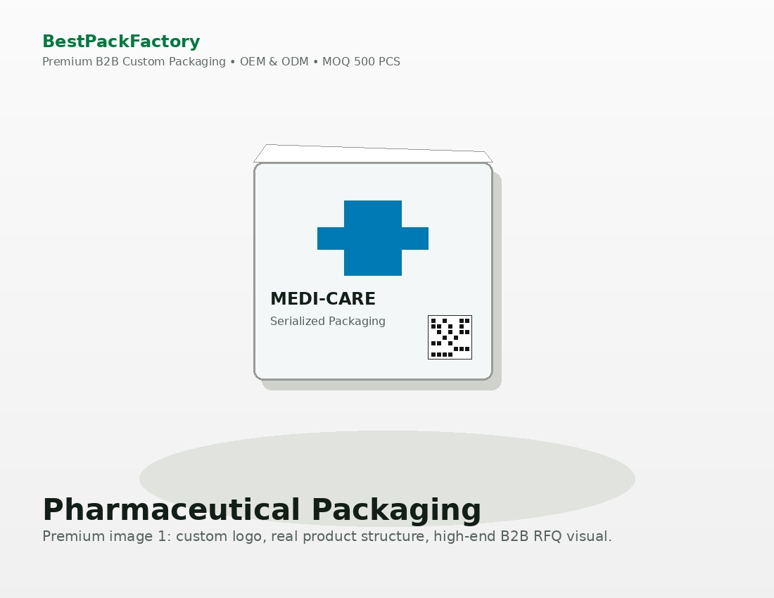 Variable Data Pharma Boxes manufacturer MOQ 500 PCS